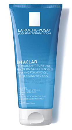 La Roche Posay Effaclar Yağlı Cilt için Temizleyici Parabensiz Yüz Temizleme Jeli 200 ml 