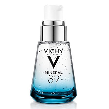 Vichy Mineral 89 Tüm Cilt Tipleri İçin Su Bazlı Yağsız Nemlendirici Yüz Bakım Serumu 30 ml