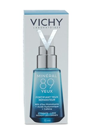 Vichy Mineral 89 Aylandırıcı-Nemlendirici Termal Sulu Hyalüronik Asit Tüm Yaşlar Göz Çevresi Krem 15 ml 