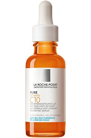 La Roche Posay Pure Vitamin C 10 Yaşlanma Karşıtı 30 Yaş + Gece-Gündüz Yüz ve Boyun Serumu 30 ml 