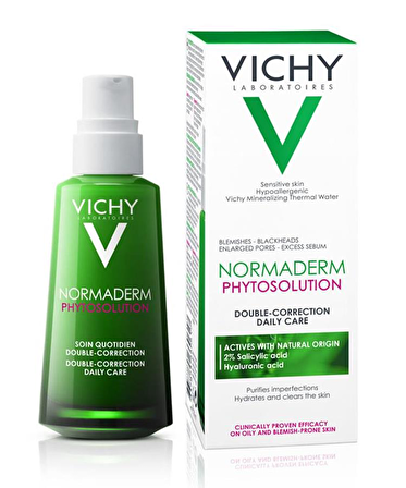 Vichy Normaderm Phytosolution Tüm Cilt Tipleri İçin Su Bazlı Yağsız Nemlendirici Yüz Bakım Kremi 50 ml