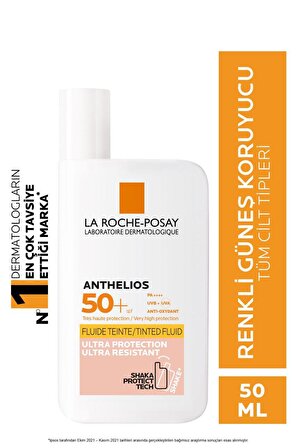 La Roche Posay Anthelios 50+ Faktör Hassas Ciltler İçin Renkli Güneş Koruyucu Sprey 50 ml