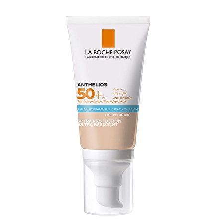 La Roche Posay Anthelios Uvmune Fluid 50+ Faktör Nemlendirici Hassas Ciltler İçin Renkli Güneş Koruyucu Krem 50 ml