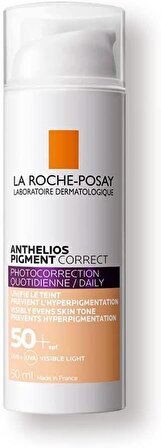 La Roche Posay Anthelios 50+ Faktör Nemlendirici Tüm Cilt Tipleri İçin Renkli Güneş Koruyucu Krem 40 ml