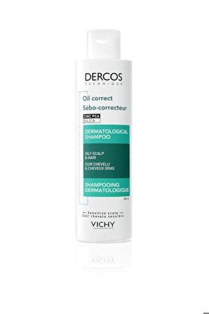 VICHY Dercos Oil Correct Dermatological Shampoo 200 ml 3337875874366