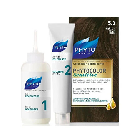 Phyto Phytocolor Sensitive 5.3 Dore Açık Kestane Saç Boyası