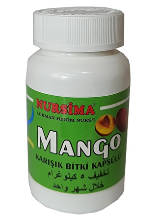 Mango Karışık Bitki Kapsülü