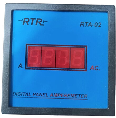 RTR Dijital Ampermeter RTA-02  5A