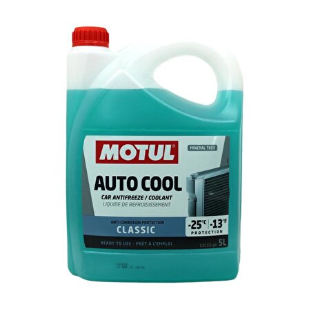 Motul Auto Cool Classic -25°C Antifriz 5 Lt (Inugel Classic)