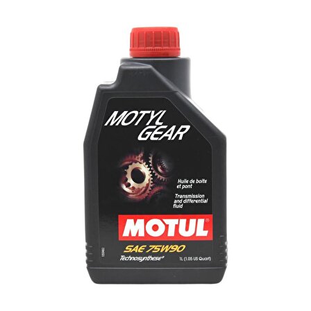 Motul MotylGear 75W-90 1 Lt Technosynthese Şanzıman Yağı