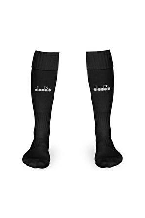 Diadora Siyah Halı Saha Şortu - 40-45 Uzun Futbol Çorabı - DDSET-ANT001 