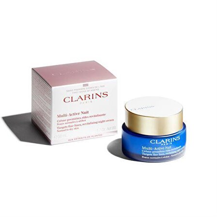 Clarins Multi Active Night Cream Ds 50 ml Gece Kremi
