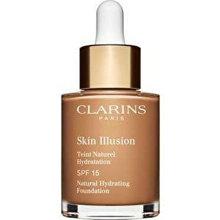 Clarins Skin Illusion Natural Hydrating Foundation 30 ml Fondöten 112.3 Sandalwood