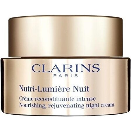 Clarins Nutri-lumiere Nuit Face Cream 50 ml Gece Kremi 