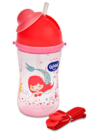 Wee Baby PP Pipetli Bardak 380 ml Pembe