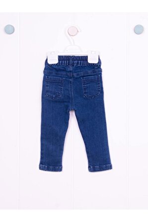 Unisex Bebek Kot Denim Pantolon