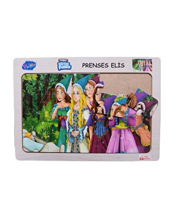 Ahşap Prenses Elis Puzzle 2 Playwood 