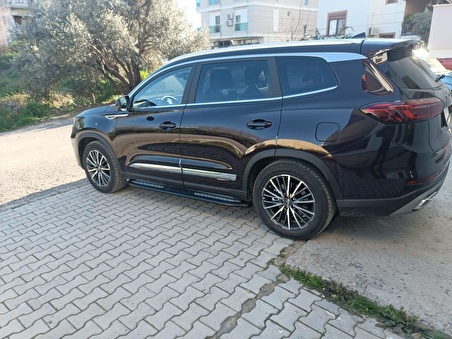 Chery  Tiggo 8 Pro 2022-2024 Plus Siyah Yan Basamak Koruma