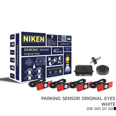 Niken Park Sensörü Orjinal Sensör Ve Ses İkazlı Gri