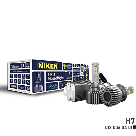 Niken Led Xenon Nova Serisi H7 (90W)