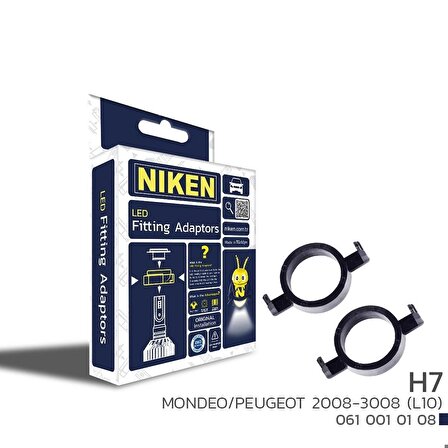 Niken Led Far Montaj Adaptörü H7 Mondeo/Peugeot2008-3008