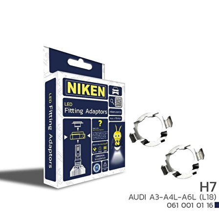 Niken Led Far Montaj Adaptörü H7 Audi A3 – A4L – A6L