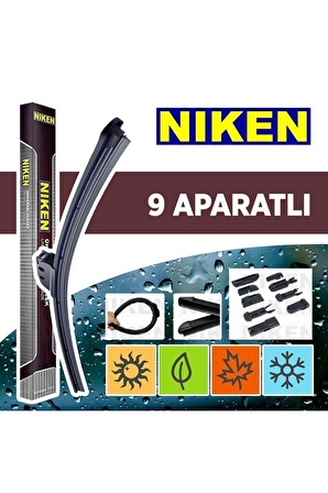 Niken Yeni Seri Kia Ceed Muz Silecek Takımı (2009-2011)  Muz Tip Silecek Aparatlı