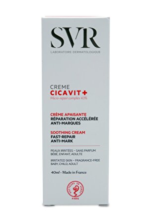 SVR Cicavit+ Onarıcı Krem  40 ml 