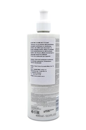 SVR Sensifine Dermo Nettoyant Hassas Cilt için Temizleyici Parabensiz Yüz Temizleme Jeli 400 ml 