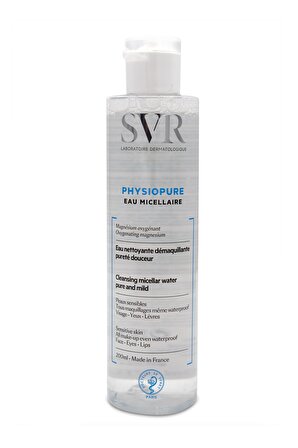 SVR Physiopure Tüm Ciltler için Temizleyici Yüz Temizleme Jeli 200 ml 