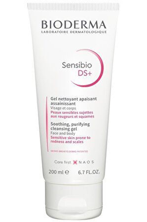 Bioderma Sensibo Ds+ Hassas Cilt için Arındırıcı Yüz Temizleme Jeli 200 ml 