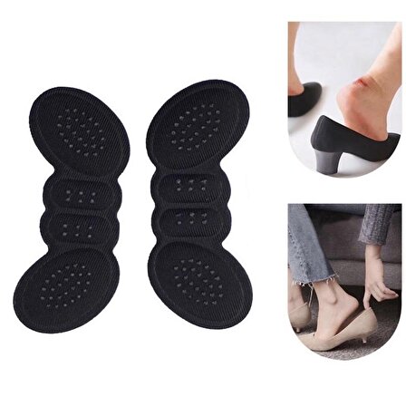 3 mm Siyah Ayakkabı Daraltan Ped Ayak Topuk Vurma Önleyici Sünger
