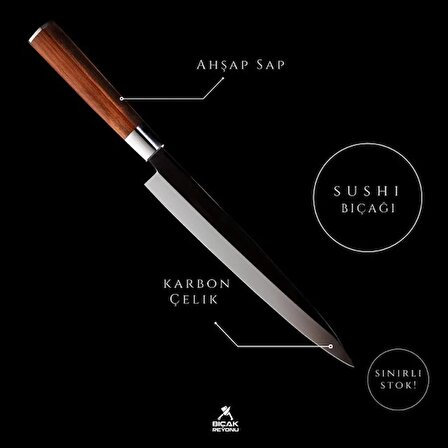 Japon Sushi Şef Bıçağı