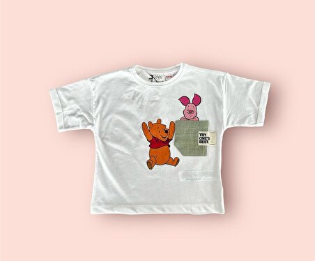 Pooh & Winie Basic Çocuk Tshirt