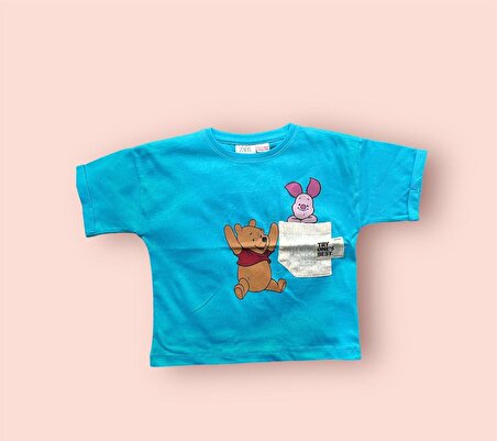 Pooh & Winie Basic Çocuk Tshirt
