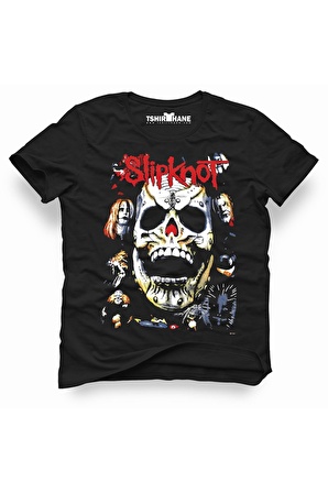 Tshirthane Slipknot Mask Erkek Tshirt