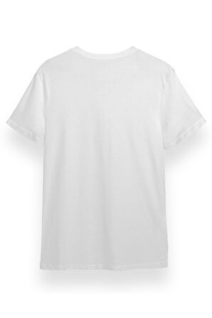 Pokemon Team Rocket Logo Beyaz Kısa kol Erkek Tshirt