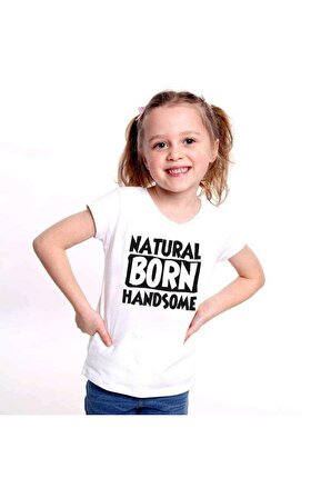 Naturel Born Baskılı Çocuk Tshirt