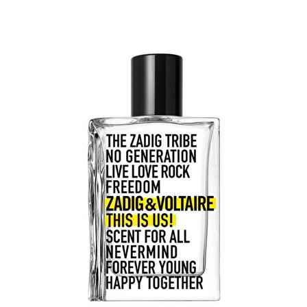 Zadig & Voltaire This Is Us EDT Baharatli Unisex Parfüm 100 ml  
