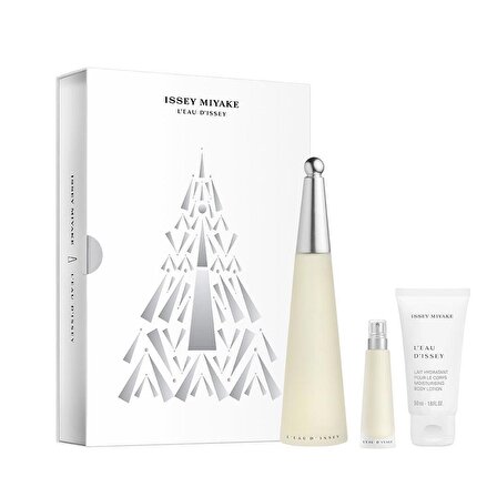 Issey Miyake L'Eau D'Issey Edt 100 Ml + Edt 10 Ml + Body Lotion 50 Ml
