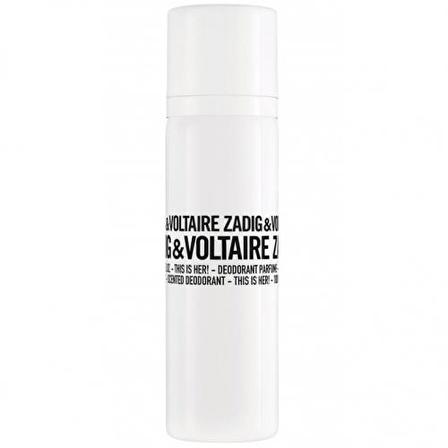 Zadig & Voltaire This İs Her Pudrasız Erkek Sprey Deodorant 100 ml