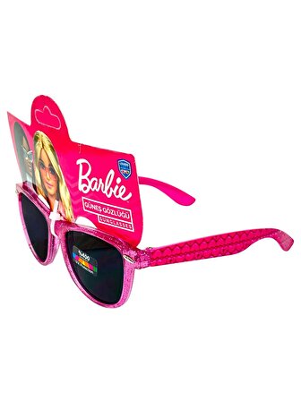 Barbie Simli Damla Pembe Çocuk Güneş Gözlük UV400