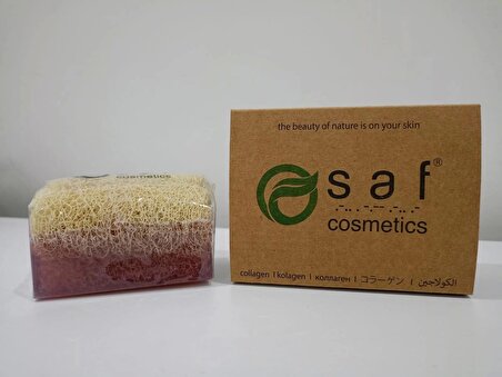Kolajen Kabak Lifli Sabun (140gr +-5%) SAF Cosmetics