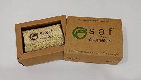 Kolajen Kabak Lifli Sabun (140gr +-5%) SAF Cosmetics
