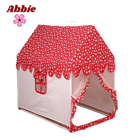 Abbie Rüya Evi Çocuk Oyun Çadırı Kırmızı Ry - K