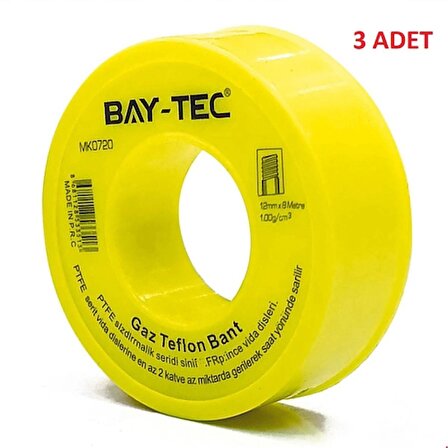 BAY-TEC TEFLON BANT 3 ADET