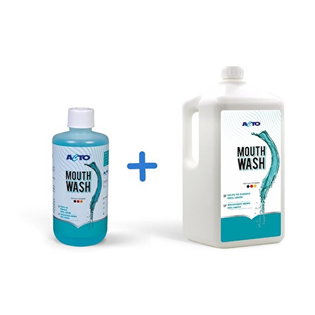 ACTO® MOUTHWASH 5L + 500 ml [Ağız ve Diş Bakımı] Ekonomik Paket