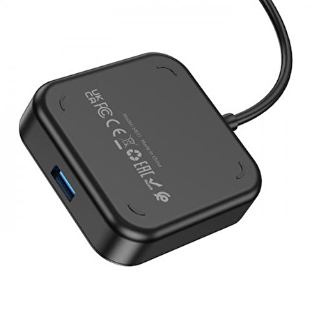 Coofbe 0.2Mt 4in1 Hub Type-C to USB3.0 Çevirici Dönüştürücü 4x USB3.0 Port Veri Aktarım Adaptörü