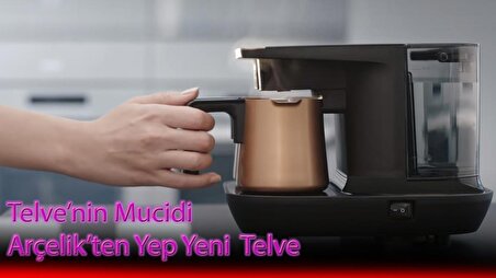 Arçelik TKM 9961 L Telve Lal İkili Türk Kahve Makinesi