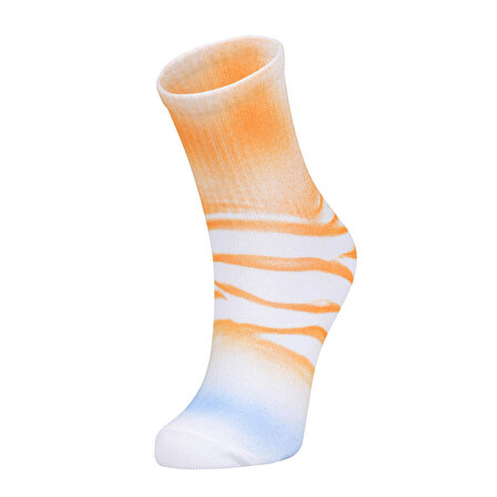 3'lü Kadın Batik Desenli Çorap Çok Renkli